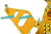 Honda 929 954 Rearsets - Gold Adjustable Race Footpegs (2000-2003)
