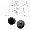 Nissan Navara D22 1997-2004 Lower Spring Bumper x2