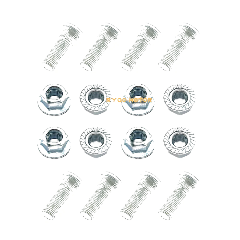 Polaris Sportsman 8 Pack Front Wheel Studs & Nut