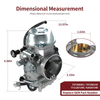 Can-Am DS650 High Performance Carburetor Carb Assy (2000–2007)