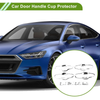 Toyota Camry 8 x Chrome Silver Door Handle Cup Protectors (2018-2024)