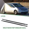 Toyota Prius 2 x Rear Left & Right Weatherstrip Window Seal (2010–2015)