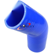 Car 2.5"-2" Silicone 45 Degree Reducer Elbow Intercooler Turbo Hose