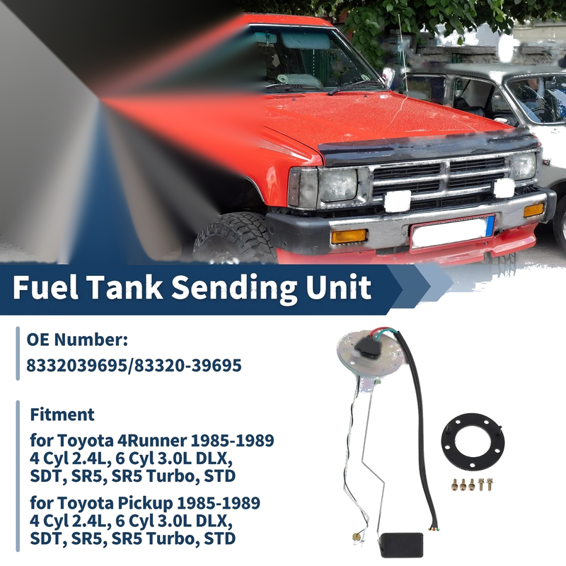 Toyota 4Runner Fuel Pump Tank Sending Unit (1985–1989)