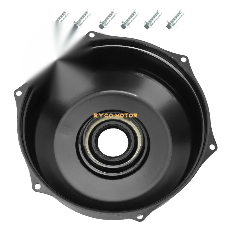 Honda Foreman 500 TRX500 Rear Brake Drum Cover Hub Shoes (2014–2019)