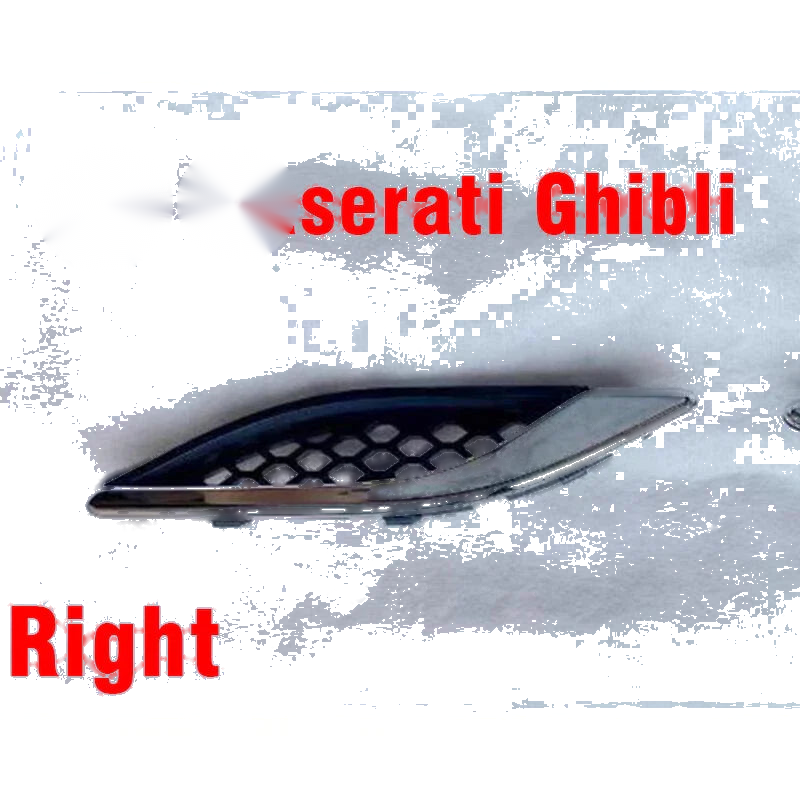 Maserati Ghibli Right Front Side Fender Air Vent Grille Cover Trim Mesh