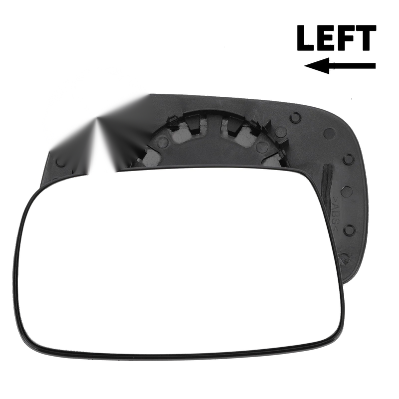 Toyota Yaris Left Side Mirror Glass (1999–2003)