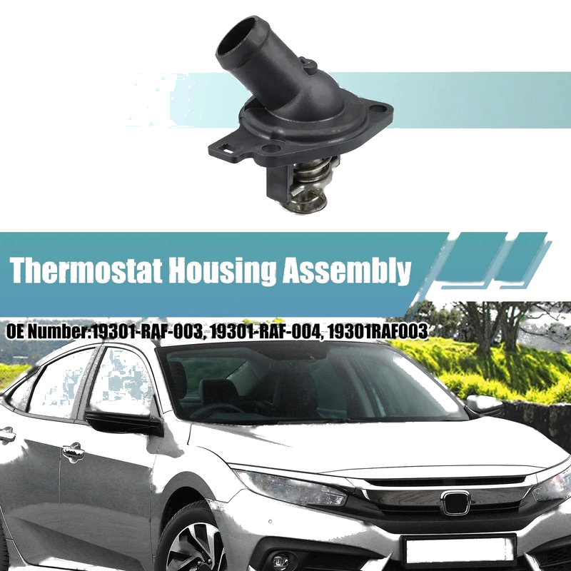 Honda Civic CR-V Engine Coolant Thermostat Housing (2001-2011)