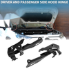 Honda Civic 2016-2021 Front Bonnet Bracket Black 2 x Hood Hinges