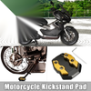Honda Adv-160 Black Gold Tone Kickstand Plate Pad (2022–2022)