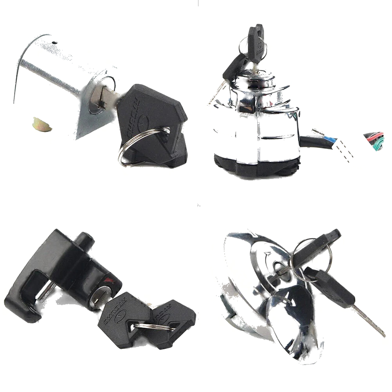 Honda VT600 Shadow Ignition Switch Fuel Gas Cap Seat Lock Key Set (88-08)