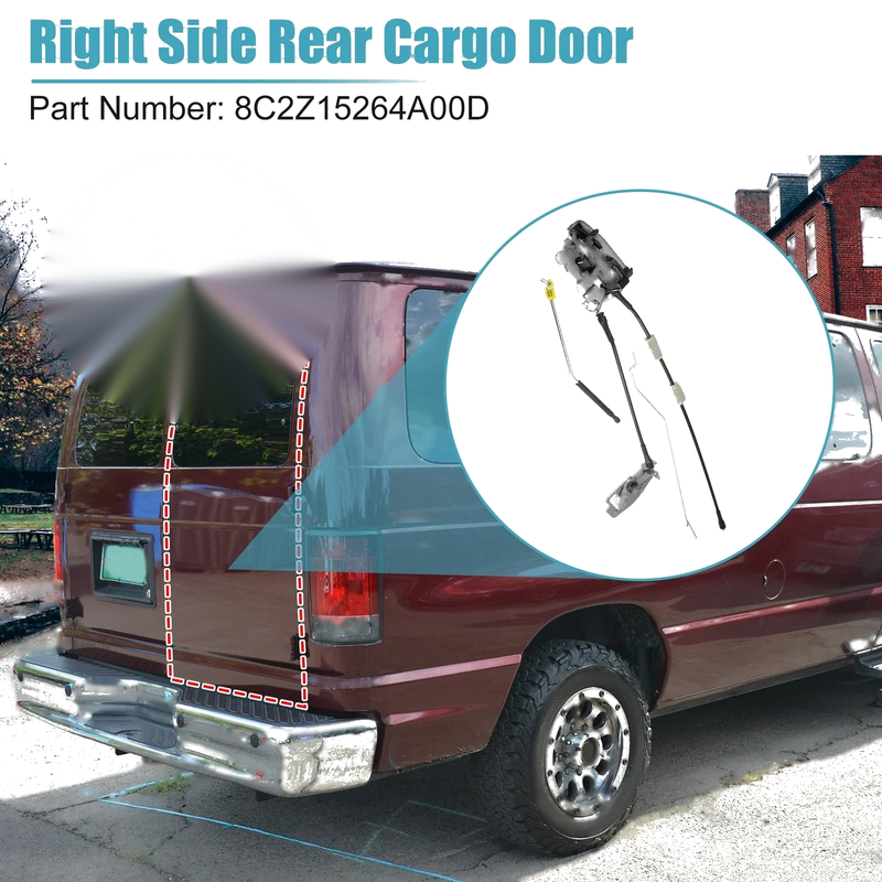 Ford E150 Rear Cargo Door Latch Assembly (2004-2014)