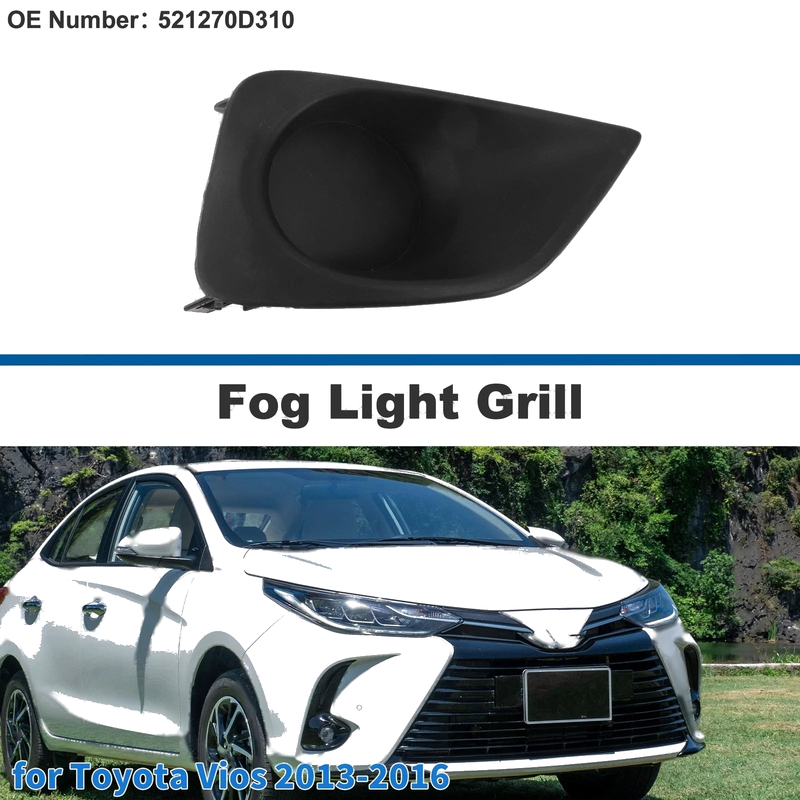 Toyota Vios Front Right Fog Light Grill (2013–2016)