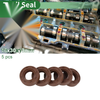 Car Oil Seal / 16x30x10mm / FKM Rubber High Pressure Brown