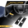 Toyota Tacoma Set Carbon Fiber Pattern Door Window Switch Panel (2016–2023)