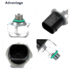 BMW MINI E39 E46 E38 E53 X5 (1994-2006) 1 Pcs AC Pressure Switch Sensor