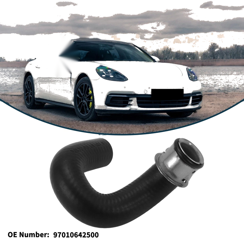 Porsche Panamera 2010-2016 Rubber Coolant Pipe Radiator Hose
