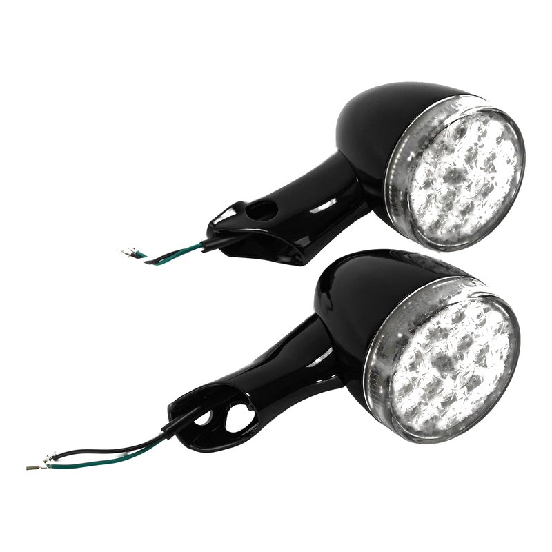 Harley Sportster 48 XL1200X Front Turn Signals Amber Lights (2016-2022)