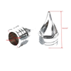 Harley Touring Road Street Glide Softail Front Axle Nut Cap Cover