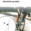 Motorcycle Bicycle Water Bottle Cup Holders Silver Tone Aluminum Alloy