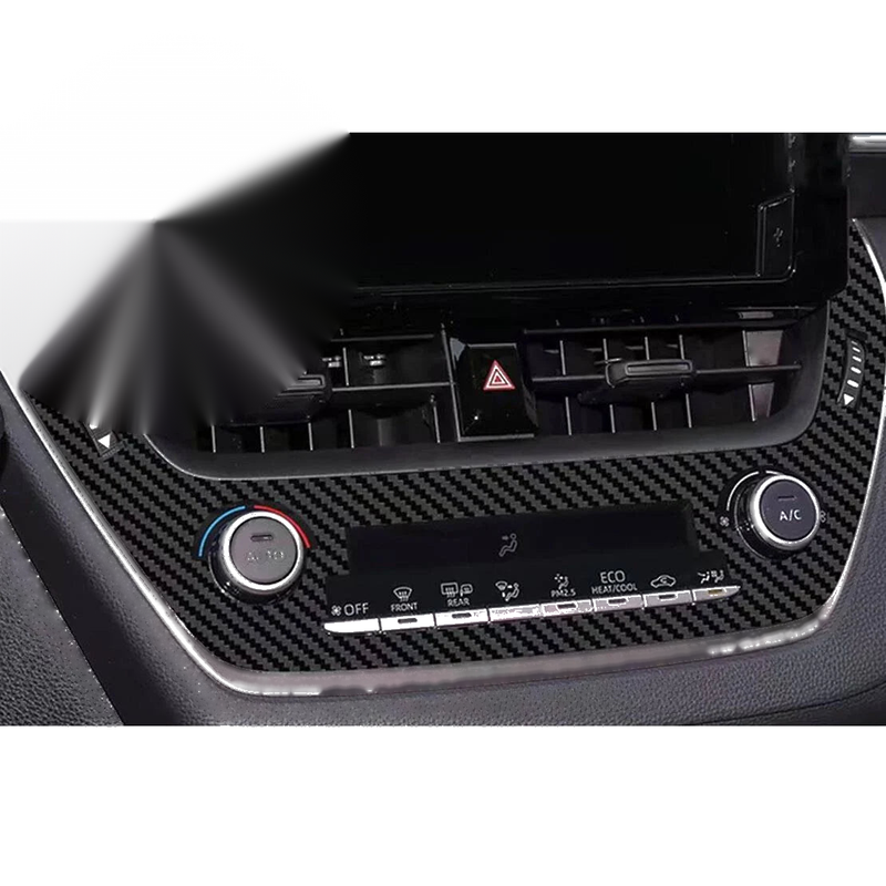 Toyota Corolla Carbon Fiber AC Panel Cover Trim (2020-2024)