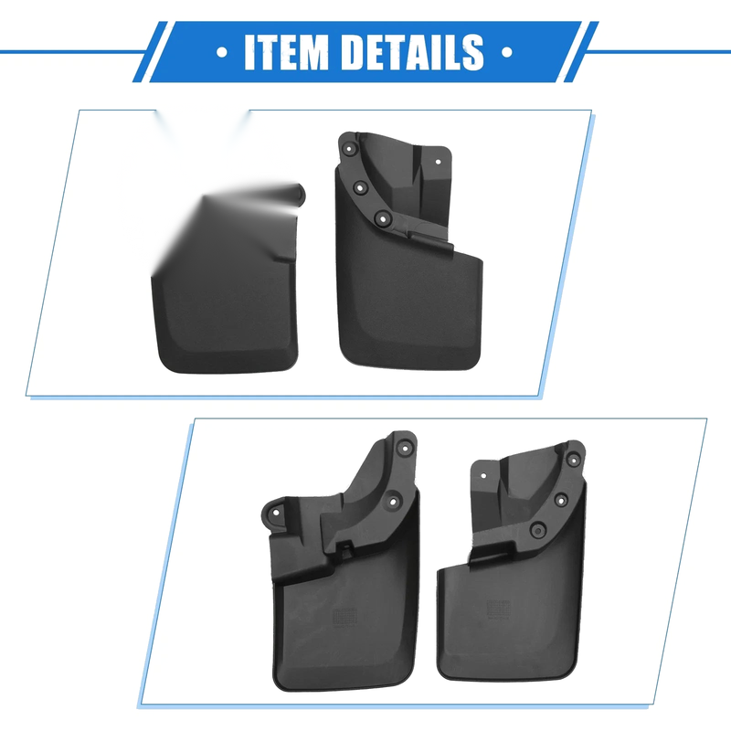 Toyota Tacoma Mud Flaps (2016-2023)