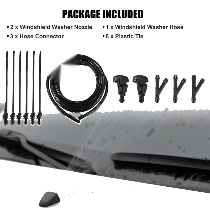 Ford Crown Victoria Windshield Washer Nozzle Set (2010-2011)