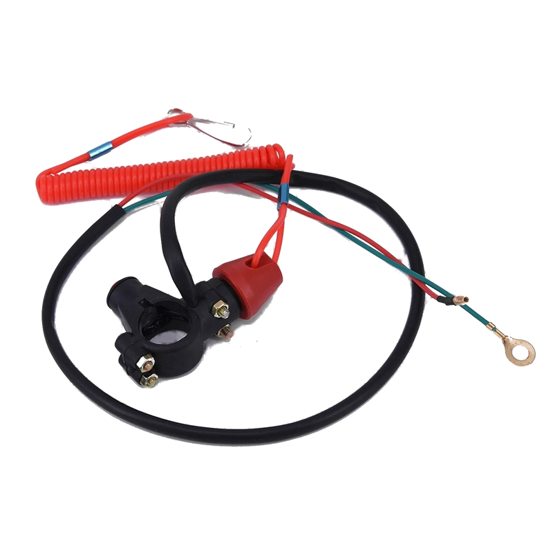 50cc 70cc 110cc 125cc 150cc Engine Stop Cut Off Kill Tether Switch