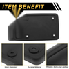 Jeep Wrangler TJ Front Bumper License Plate Bracket (1997-2007)