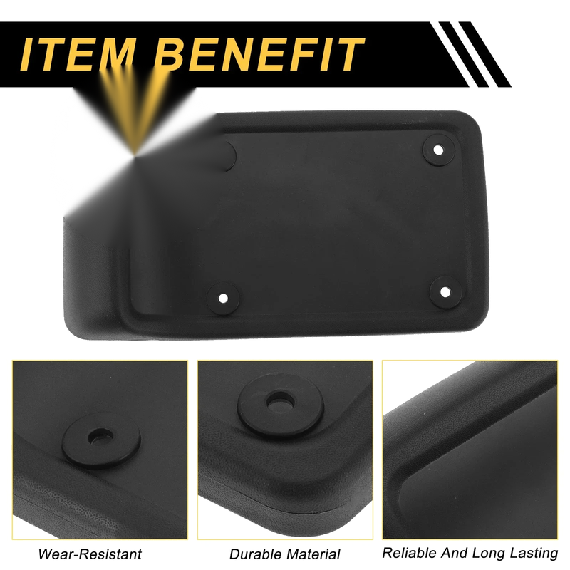 Jeep Wrangler TJ Front Bumper License Plate Bracket (1997-2007)
