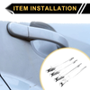 Toyota 4Runner with Smart Key Holes Set Exterior Door Handle Cover