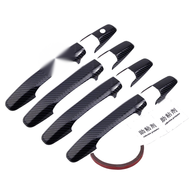 Honda Civic 12pcs Carbon Fiber ABS Door Handle Bowl Covers (2006-2011)