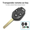 Subaru Outback, Liberty, Impreza, Forester Transponder Remote Car Key