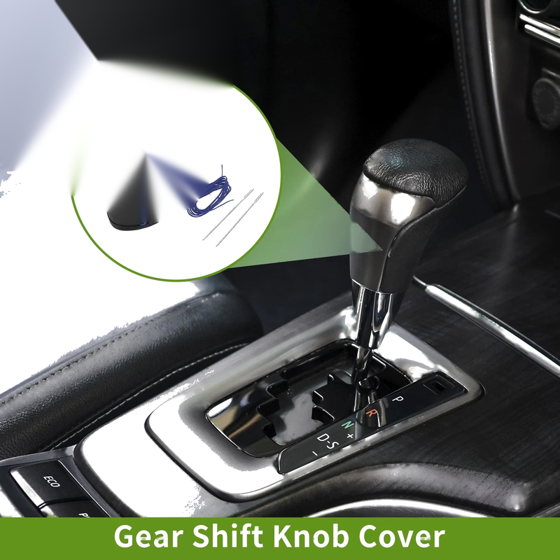 Dodge Journey 2011-2020 - Blue Faux Leather Car Gear Shift Knob Cover