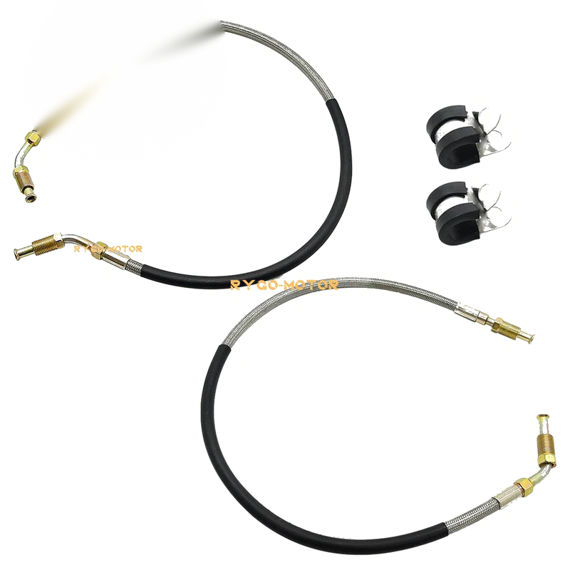 Polaris Trail Boss 250 325 350 Front Brake Lines Left & Right W/Fitting