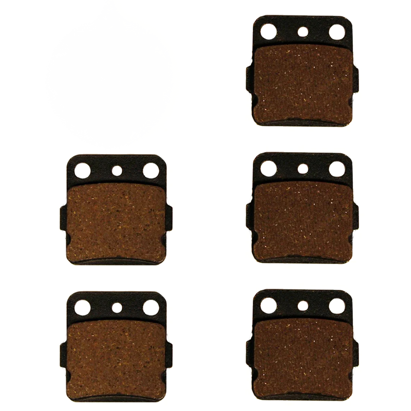 Yamaha Raptor 660 Front & Rear Semi-Metallic Brake Pads (2001–2005)
