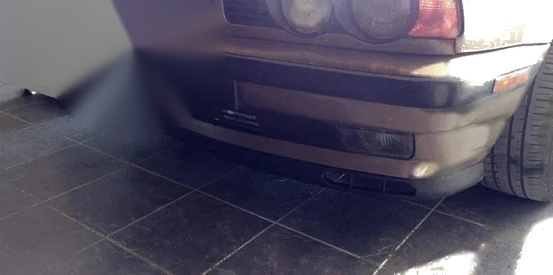 BMW E34 (1988-1996) 2 Piece Pcs Laguna Front Bumper Splitter