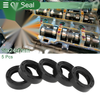 Make Model Oil Seal / 16x24x7mm / Seal Ring NBR Rubber 5 Pcs