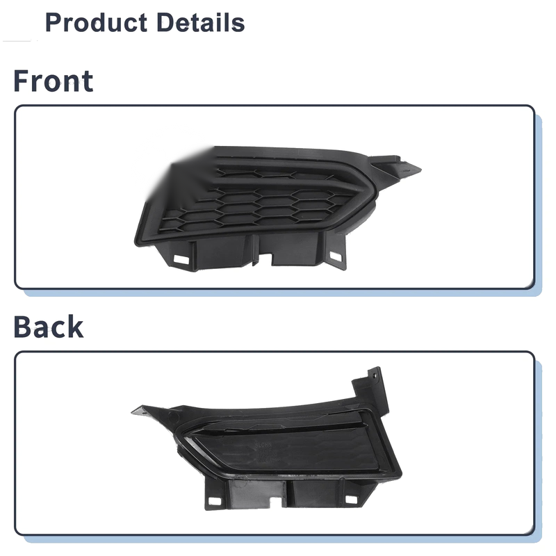 Nissan Versa 1 Pc Front Right Fog Light Grill (2020-2022)