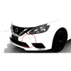 Nissan Sentra 2016-2019 Unpainted Bumper Tow Eye Hook Cover