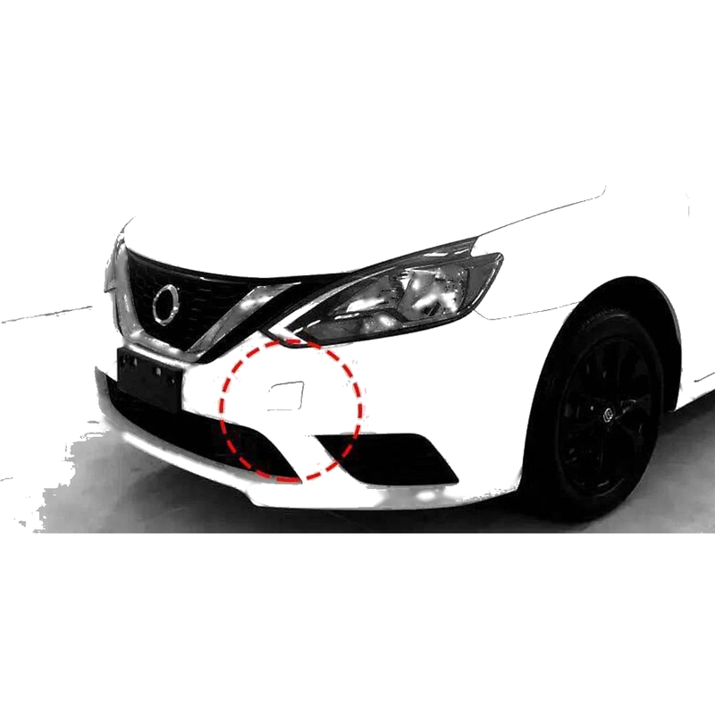 Nissan Sentra 2016-2019 Unpainted Bumper Tow Eye Hook Cover