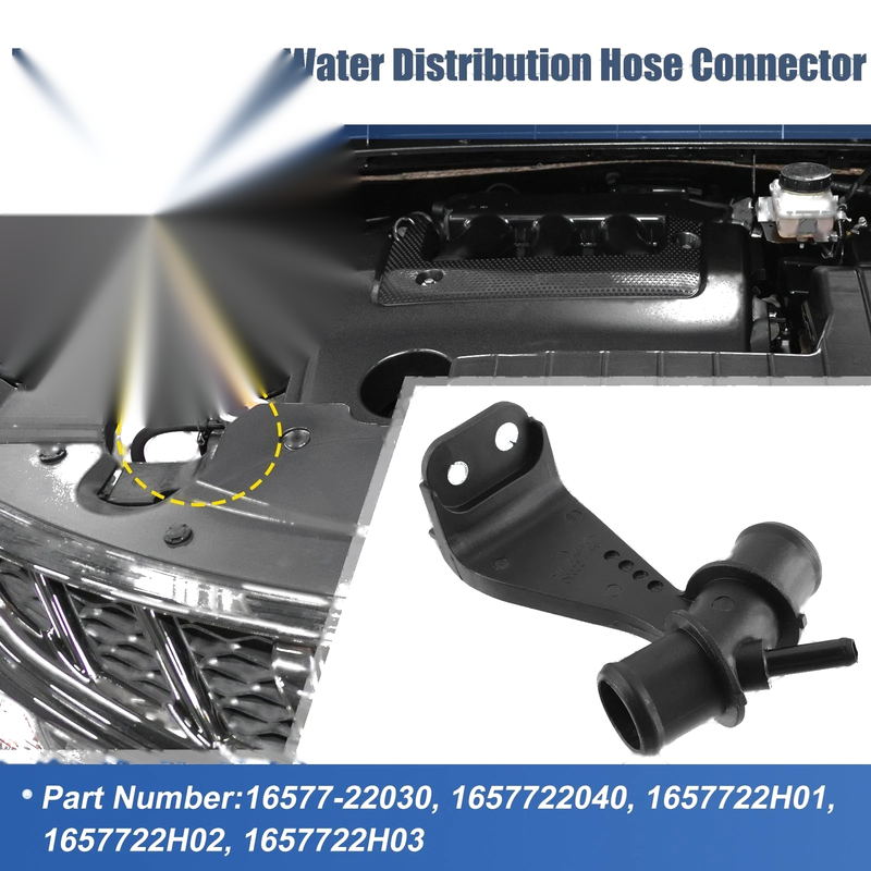 Toyota Corolla 1.8L Coolant Connector (2003-2008)