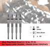 TOYOACE LAND CRUISER PRADO DYNA 4 x Glow Plugs (1985-2023)