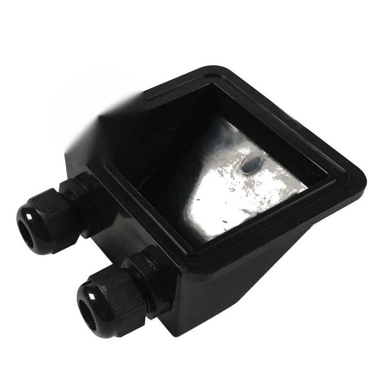 Solar Panel Junction Box RV Caravan Boat Double Wire Cable Entry Gland Box