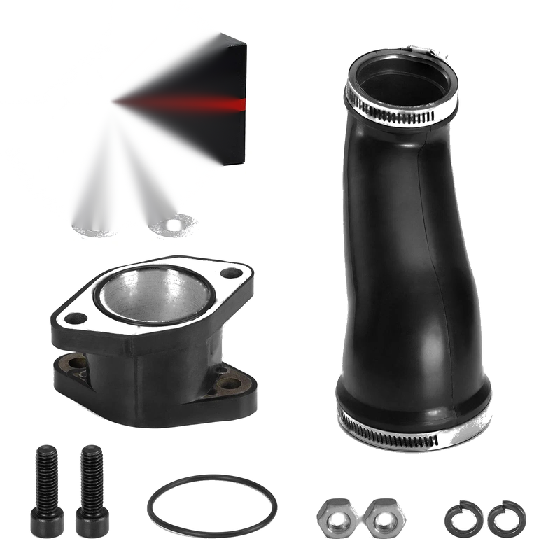 Yamaha Warrior 350 Intake Manifold Boot Air Box Cleaner Joint (1987–2004)