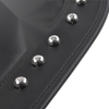 Harley Heritage Softail Black PU Leather Rear Fender Bib Solo Seat (06-17)