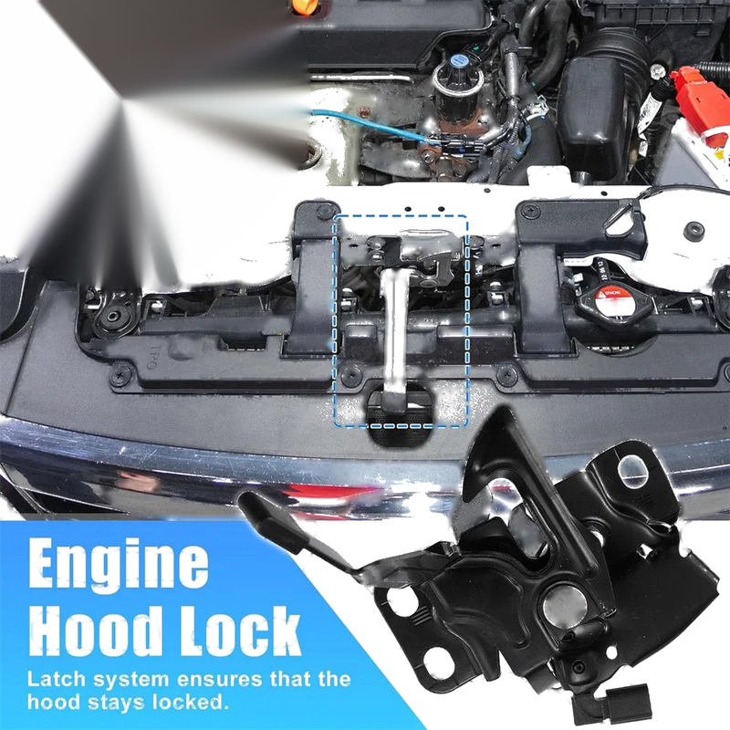2016-2021 Honda Civic Hood Latch Lock Assembly (2016-2021)