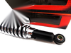 Harley Davidson FLHTCU / I Road King 13" JBS Black/Chrome Shock Absorbers (2009-2023)