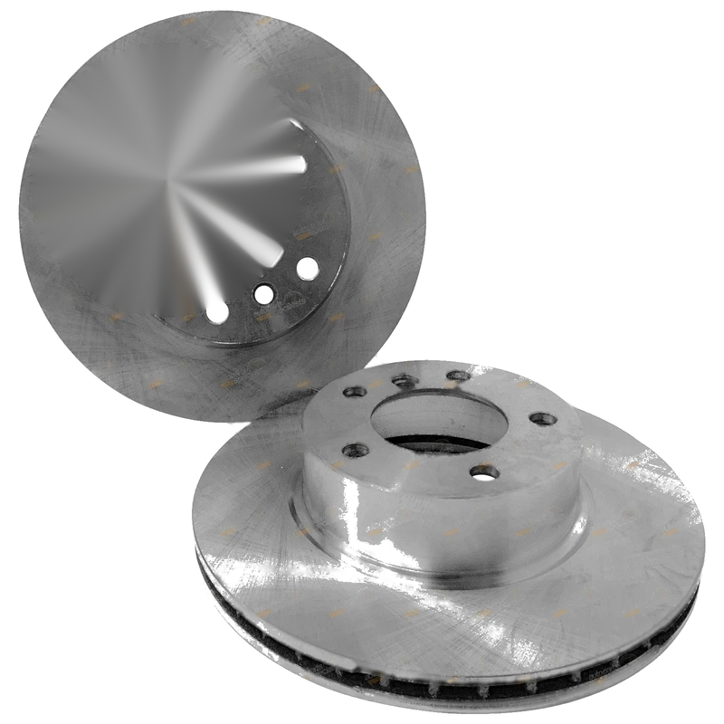 BMW 120d E87 2.0L N47D20A Front Disc Brake Rotors (2007-2009)