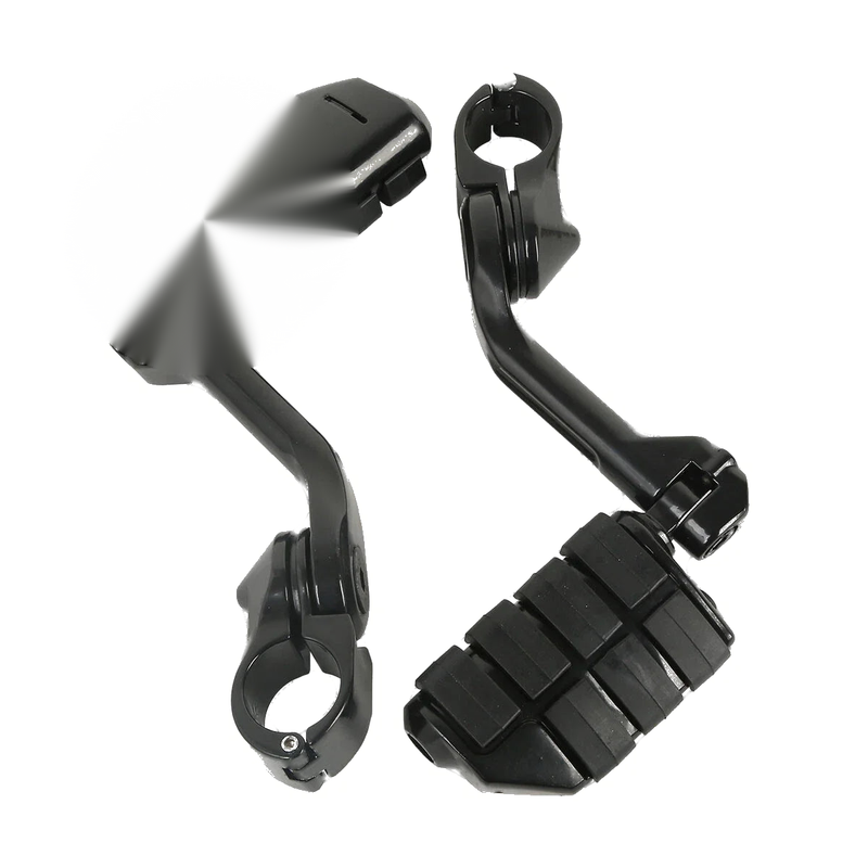 Harley Touring 1 1/4" Highway Bar Engine Guard Footpegs